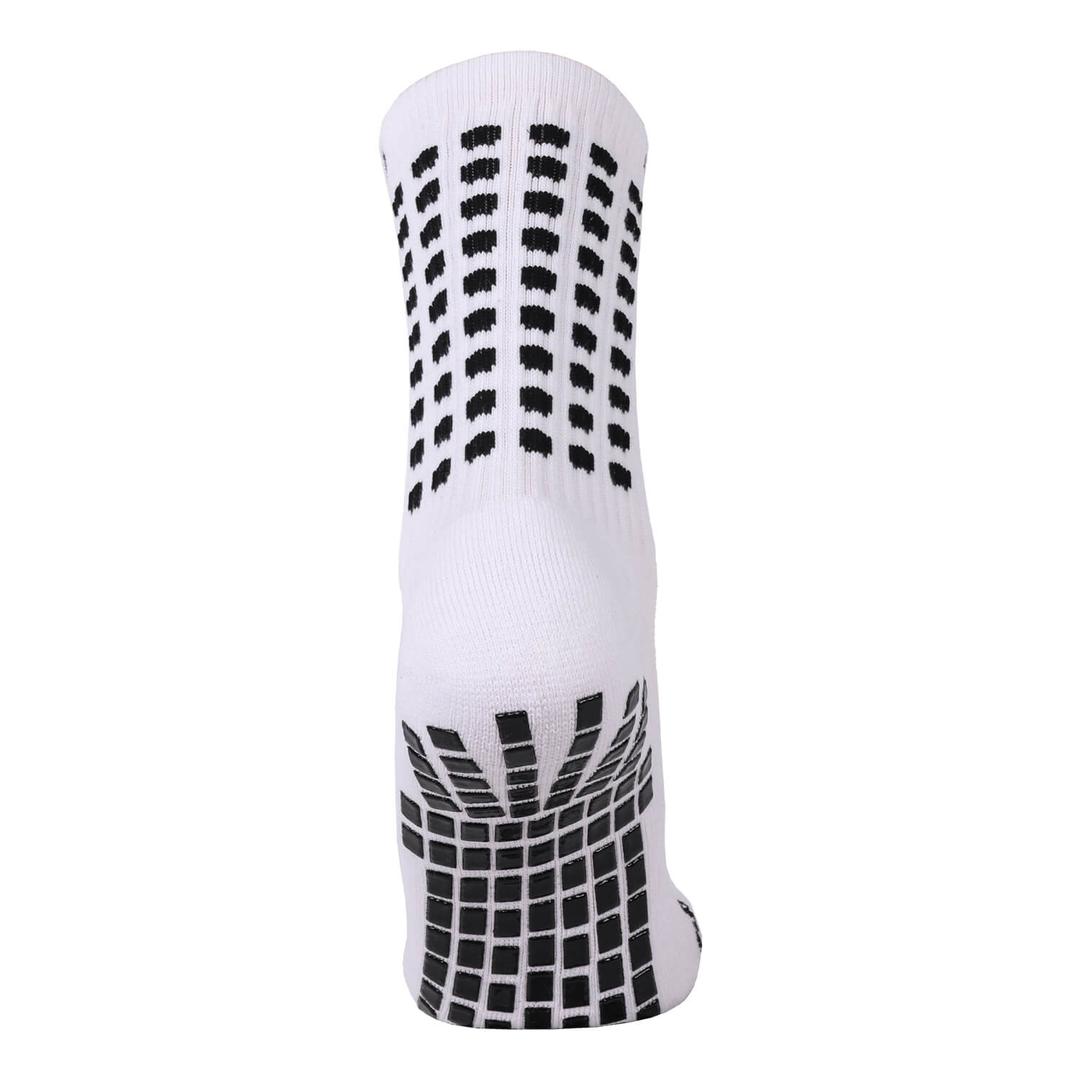 White Cross Grip Socks