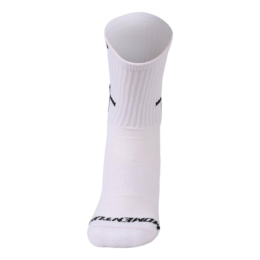 White Cross Grip Socks
