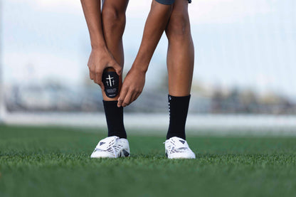 Philippians 4:13 Black Shin Mini Guards