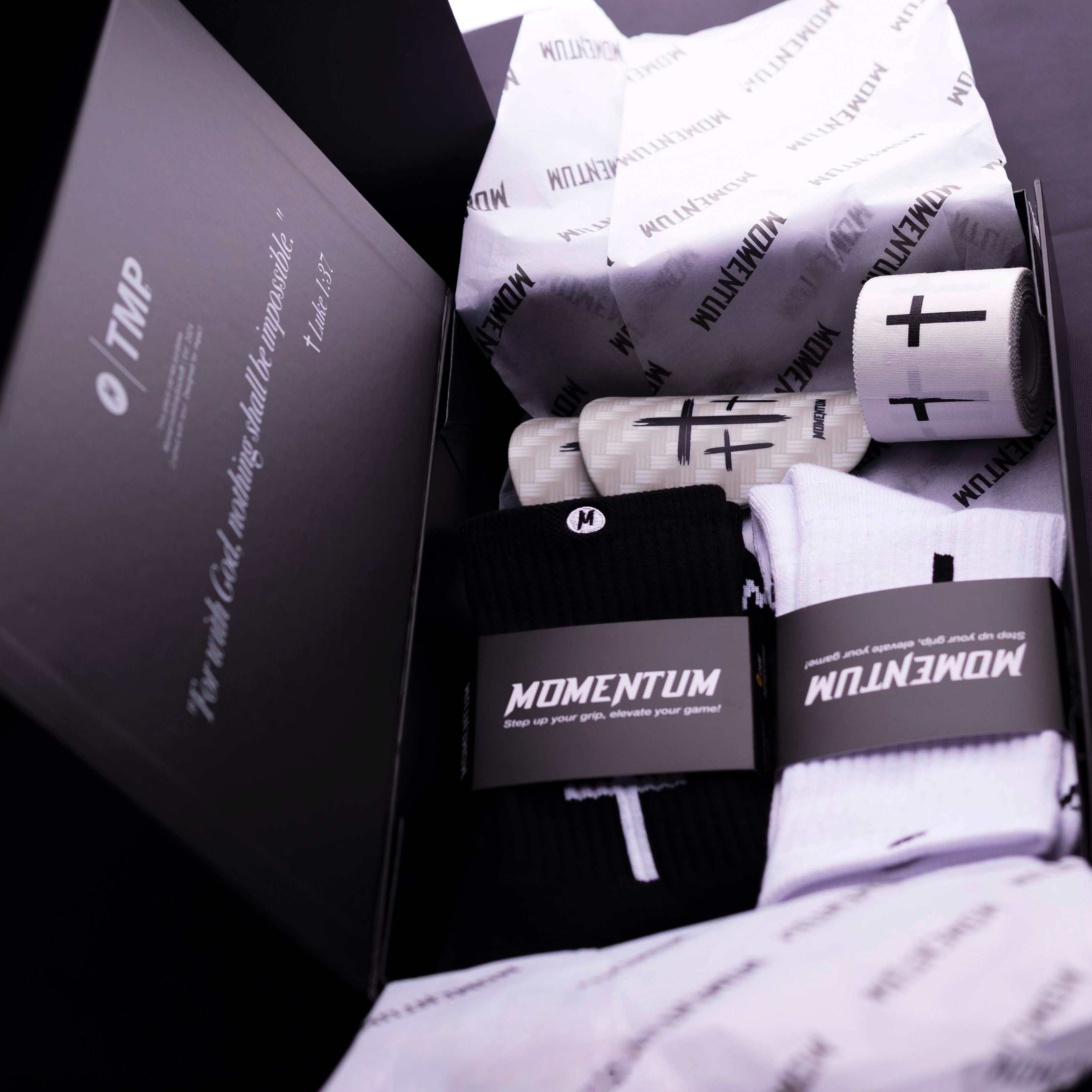 The Momentum Box – Momentum Grip Socks