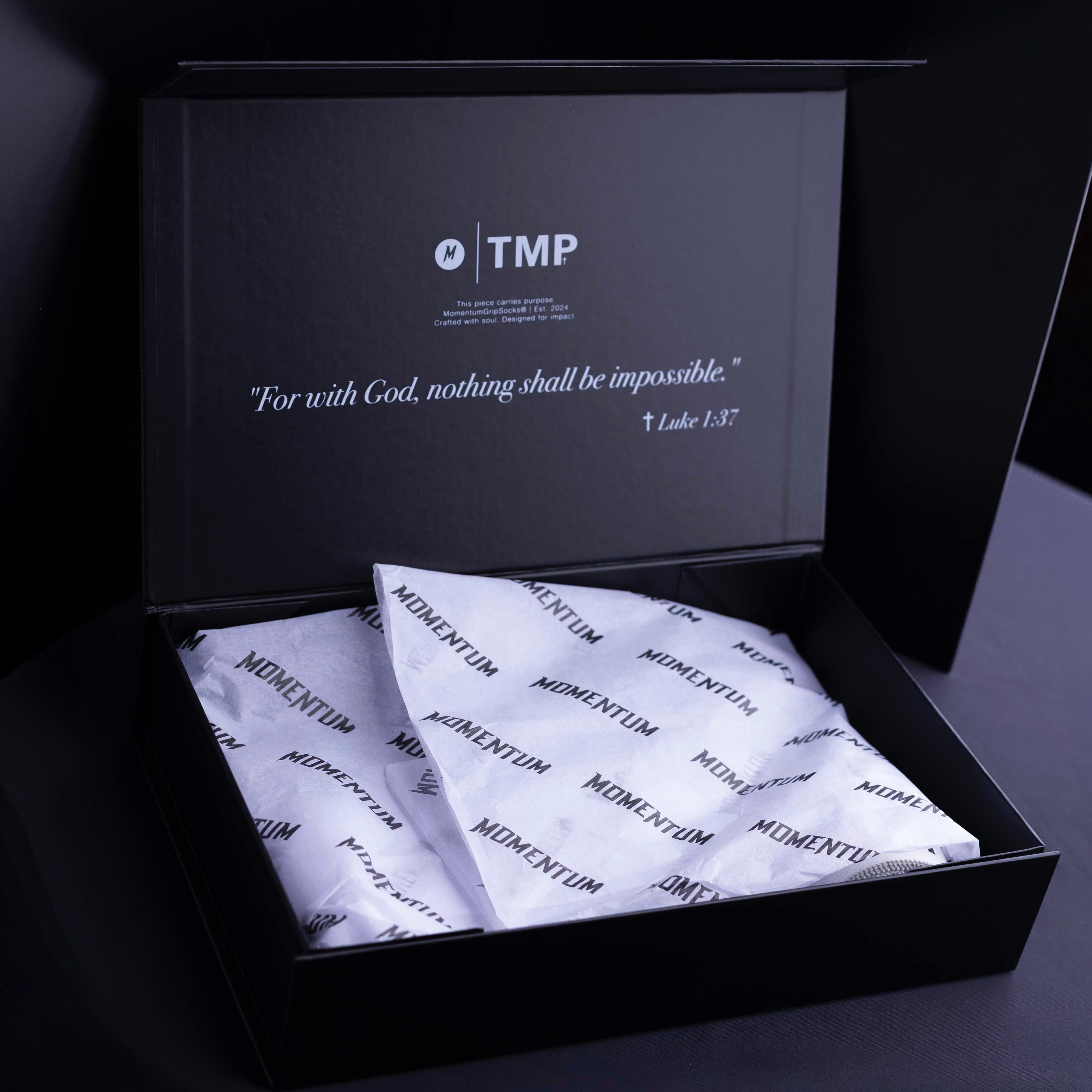 The Momentum Box – Momentum Grip Socks